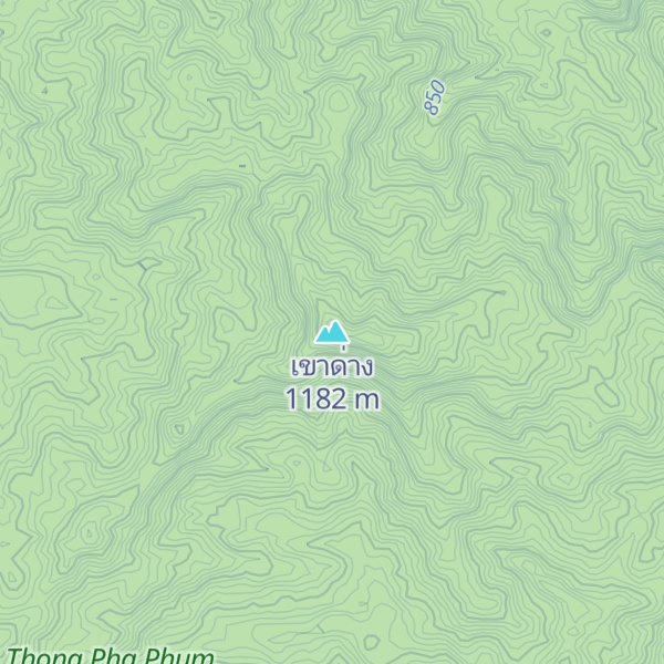 Map of เขาด่าง
