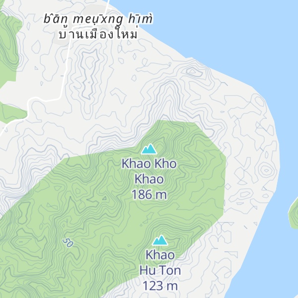 Map of Khao Kho Khao