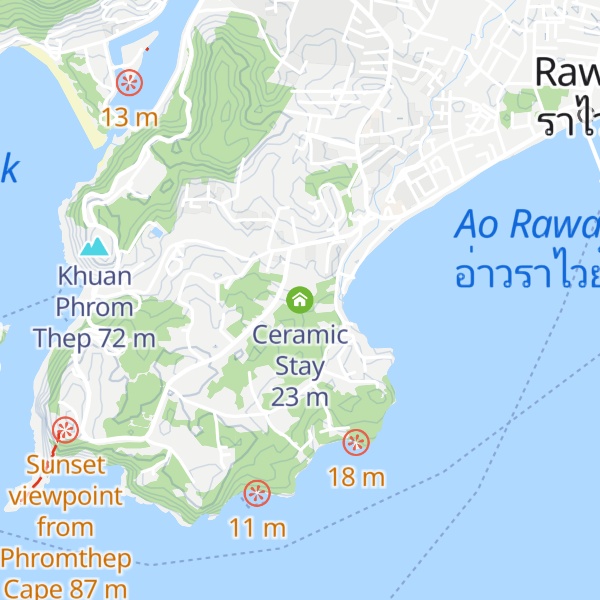 Map of Ceramic Stay