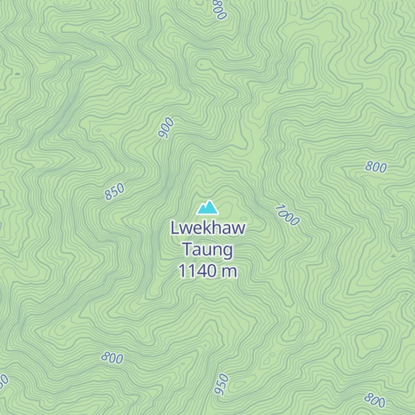 Map of Lwekhaw Taung
