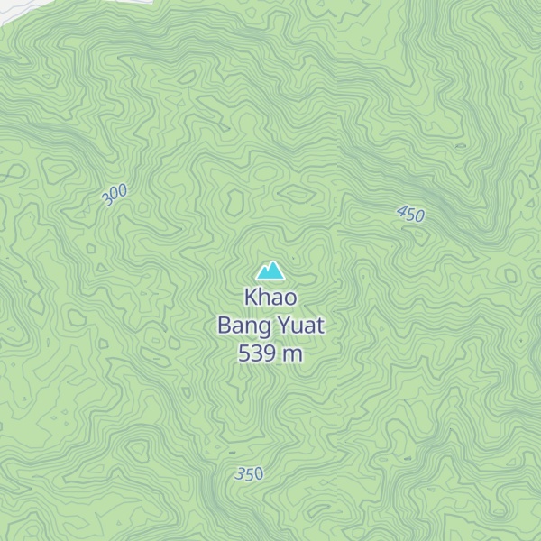 Map of Khao Bang Yuat