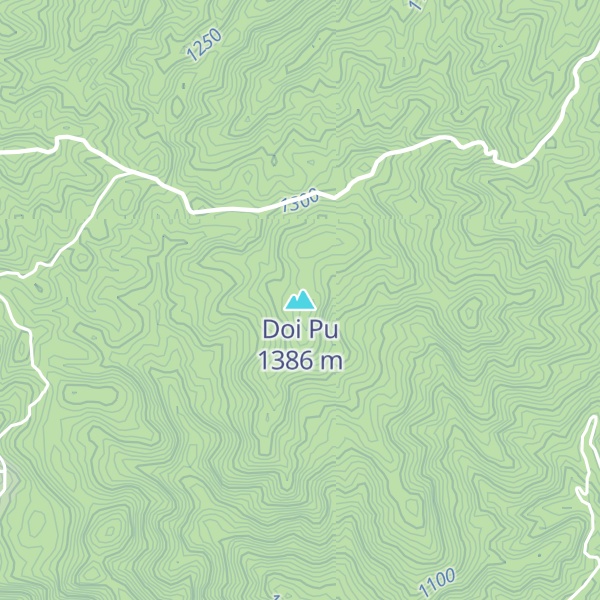 Map of Doi Pu
