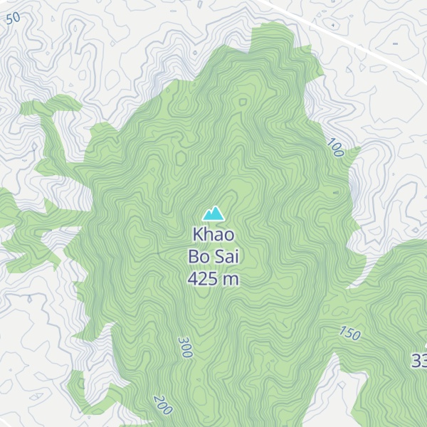 Map of Khao Bo Sai