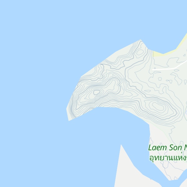 Map of Khao Pak Triam