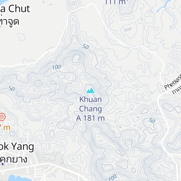Map of Khuan Chang A