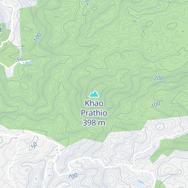 Map of Khao Prathio
