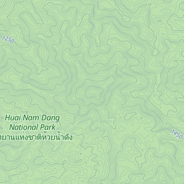 Map of Doi Li Ki