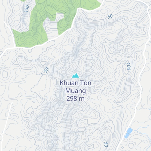 Map of Khuan Ton Muang