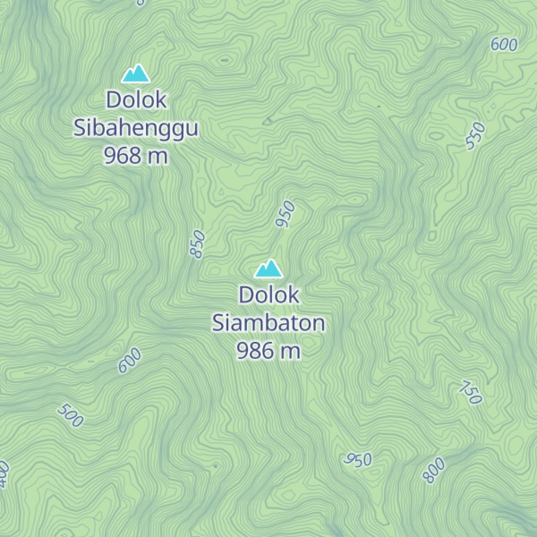 Map of Dolok Siambaton