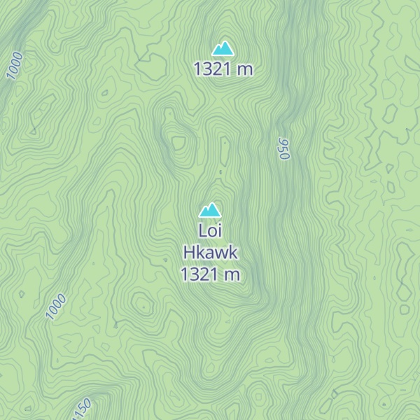 Map of Loi Hkawk