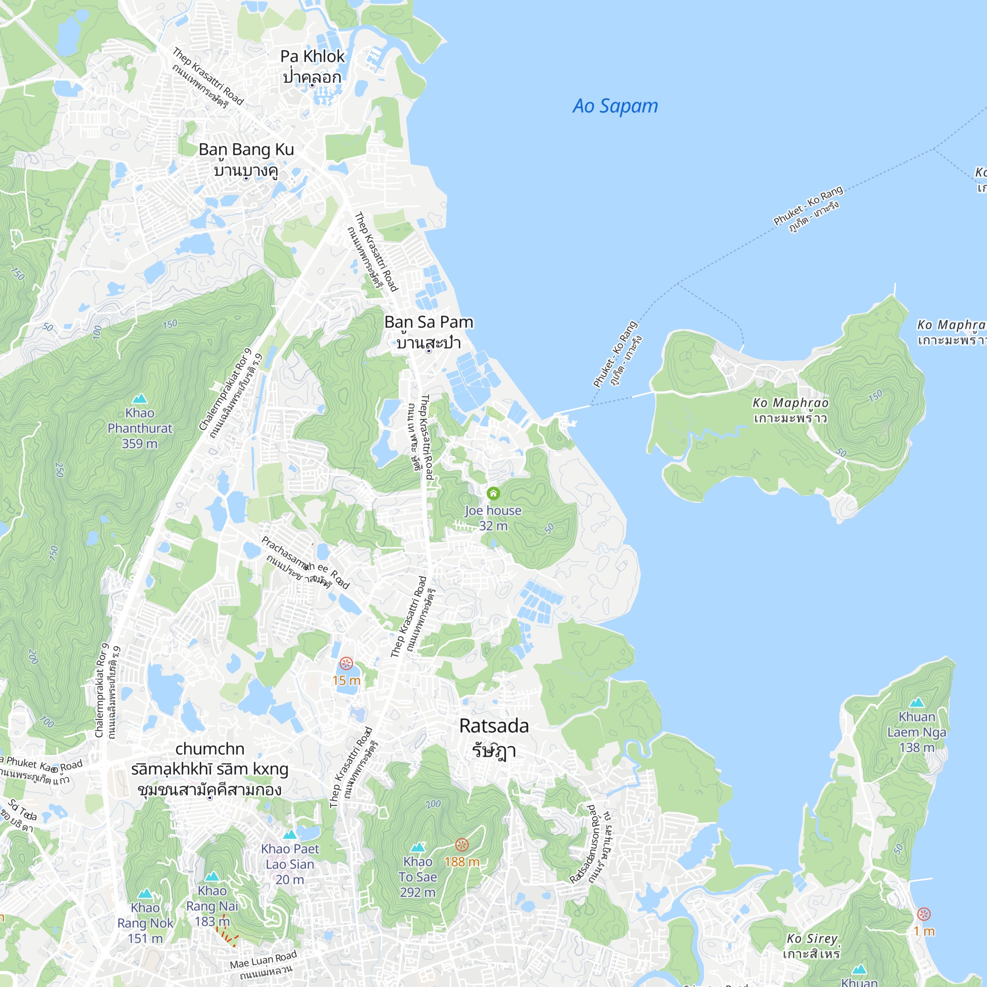 Joe house map
