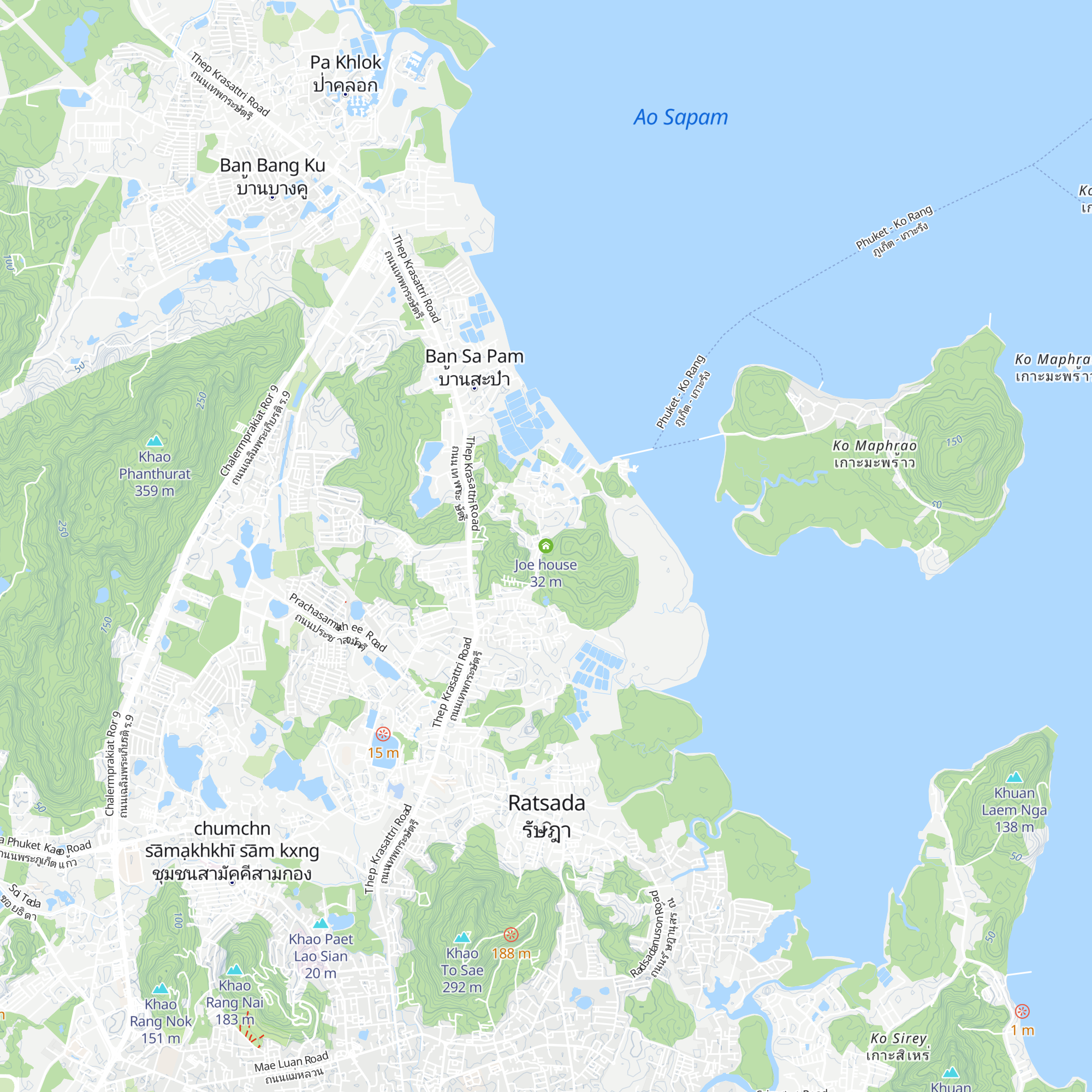 Joe house map