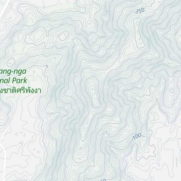 Map of Khao Bang Soi