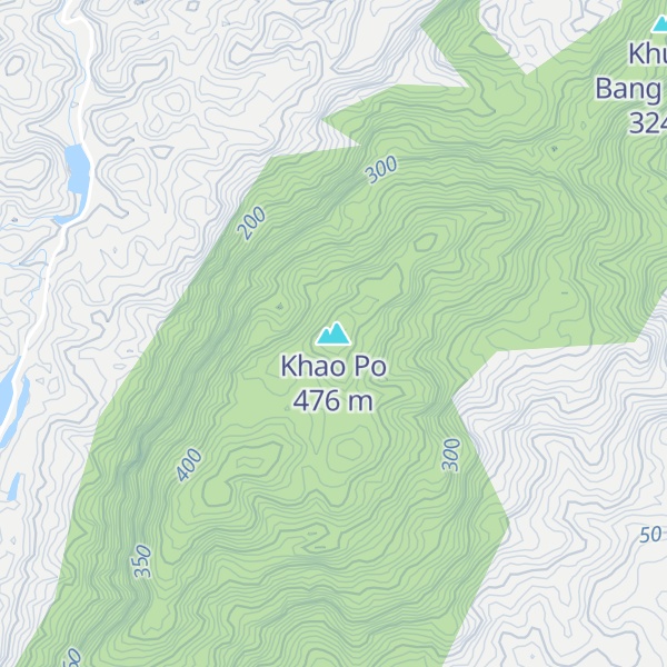 Map of Khao Po