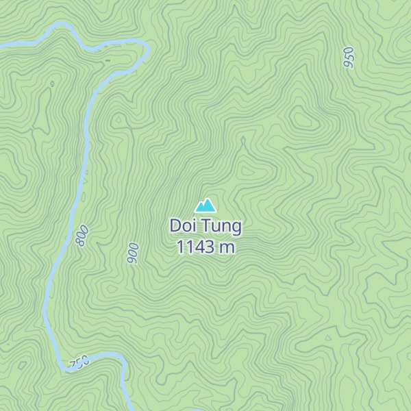 Map of Doi Tung