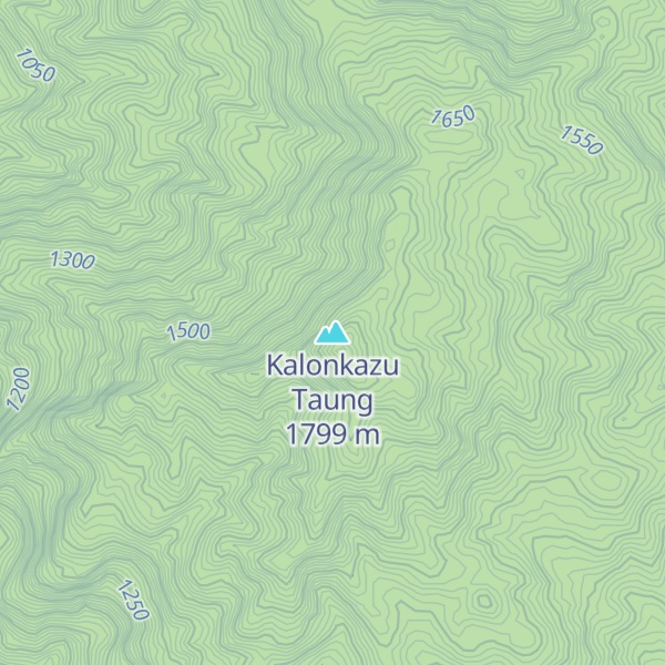 Map of Kalonkazu Taung