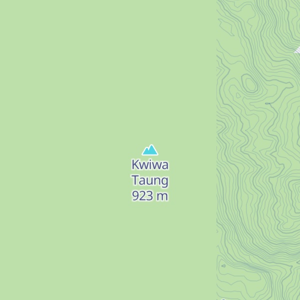Map of Kwiwa Taung