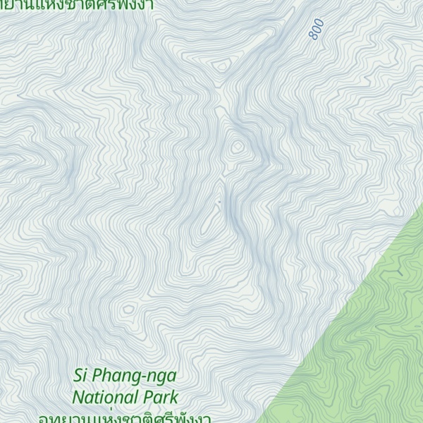 Map of Khao Phra Mi