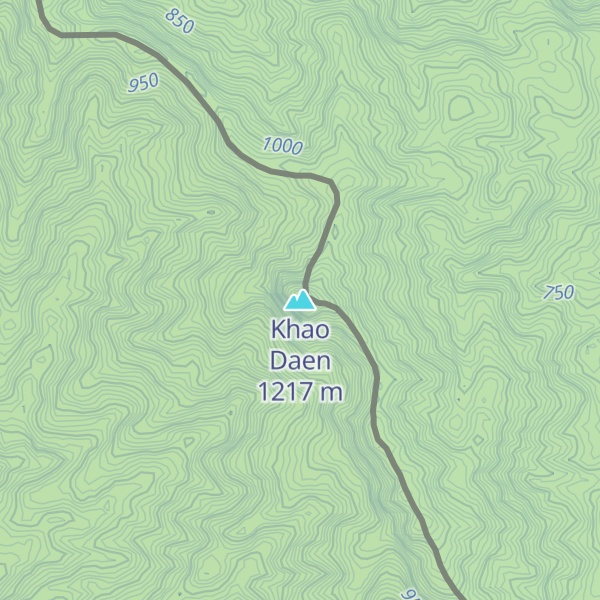 Map of Khao Daen