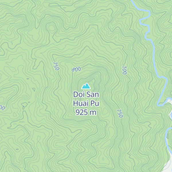 Map of Doi San Huai Pu
