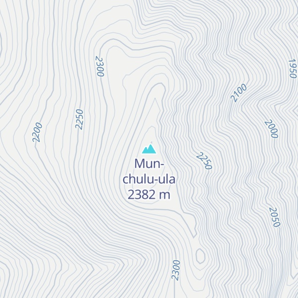 Map of Mun-chulu-ula