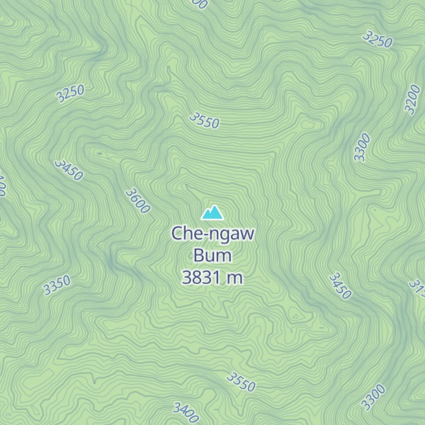 Map of Che-ngaw Bum