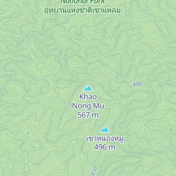 Map of Khao Nong Mu