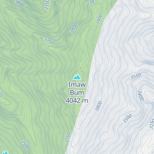 Map of Imaw Bum