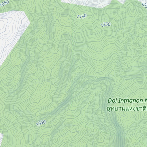 Map of Doi Pha Kaeng