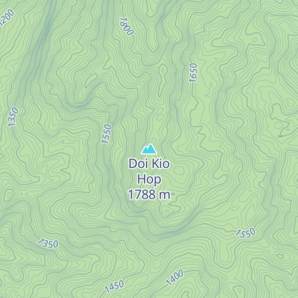 Map of Doi Kio Hop