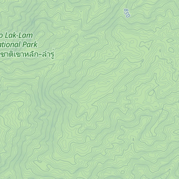 Map of Khao Plai Bang To