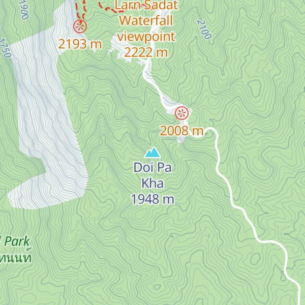 Map of Doi Pa Kha