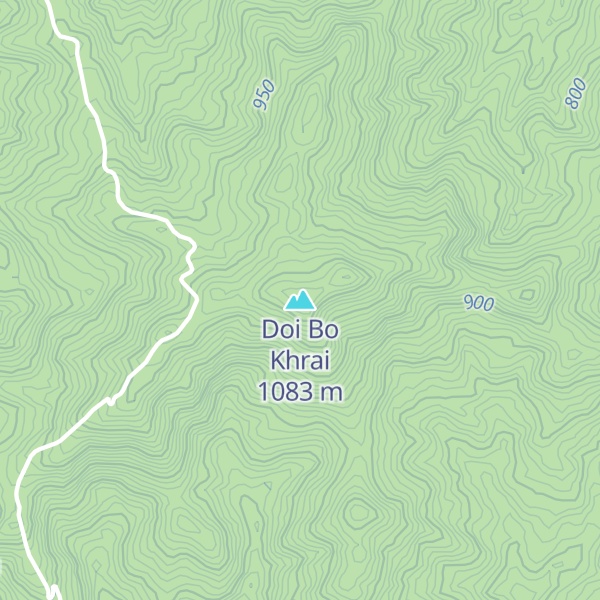 Map of Doi Bo Khrai