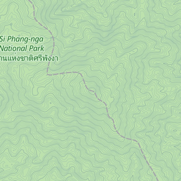 Map of Khao Nom Sao