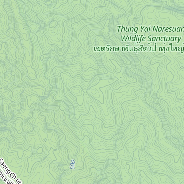 Map of Khao Koeng Sada