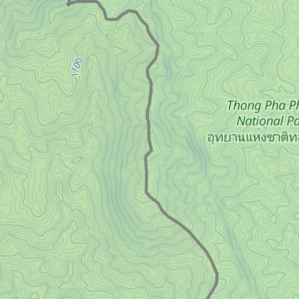 Map of Khao Song Khwae