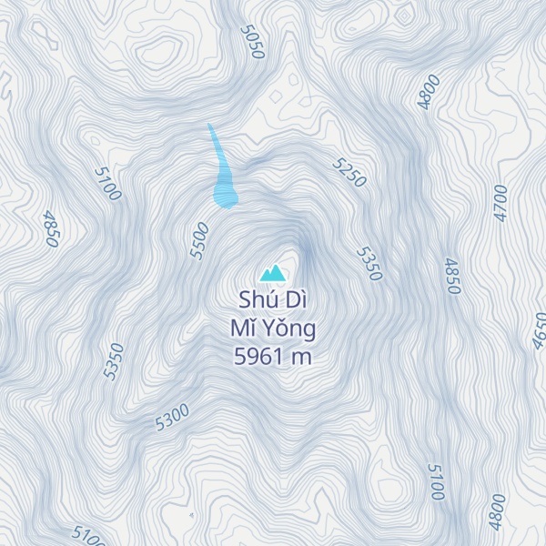 Map of Shú Dì Mǐ Yǒng