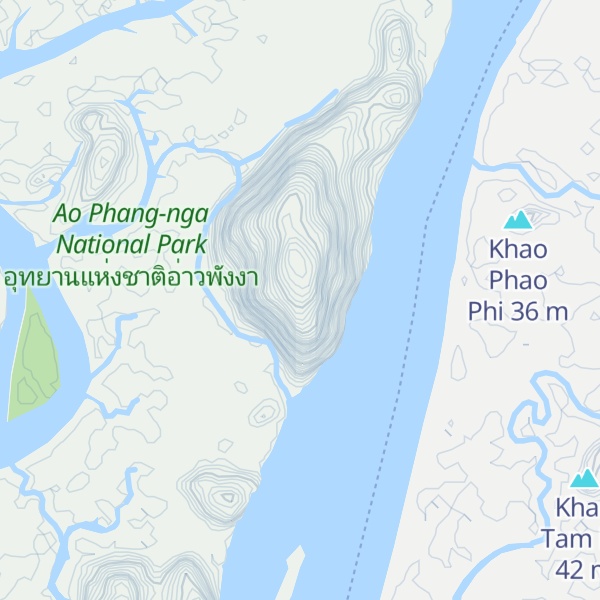Map of Khao Phang