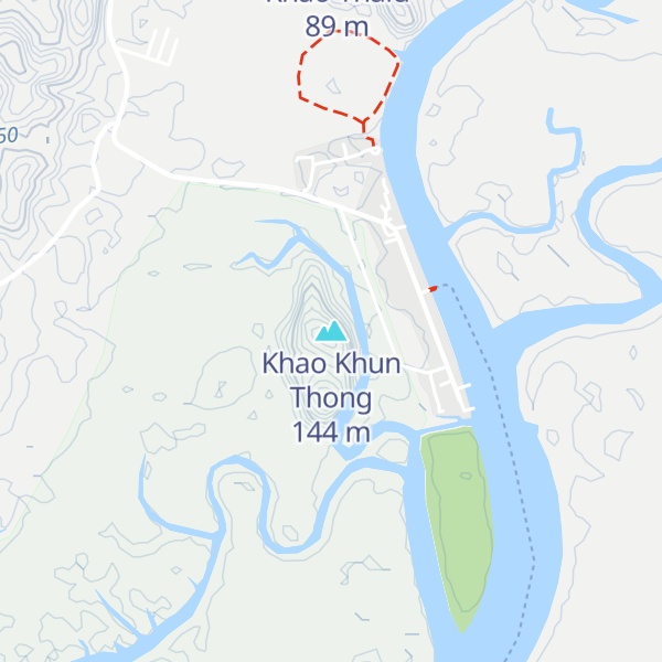 Map of Khao Khun Thong