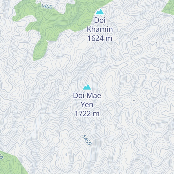 Map of Doi Mae Yen