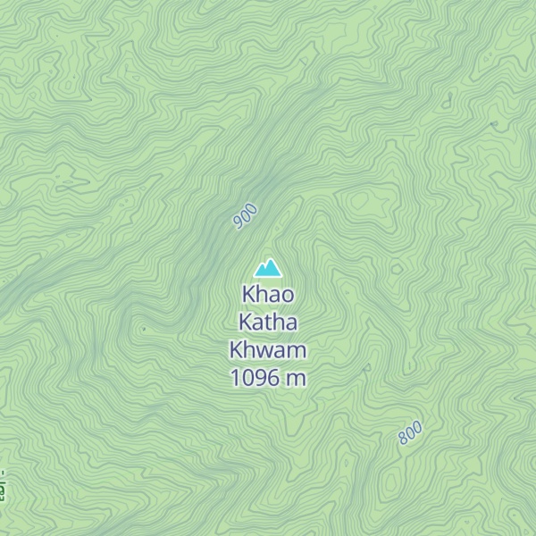 Map of Khao Katha Khwam