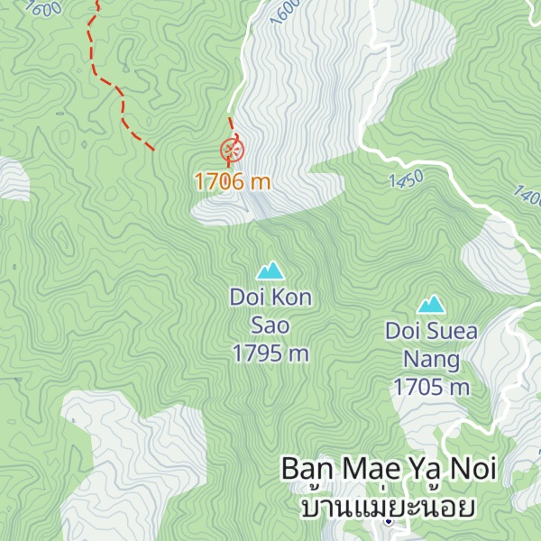 Map of Doi Kon Sao