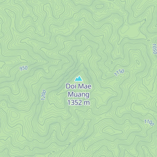 Map of Doi Mae Muang