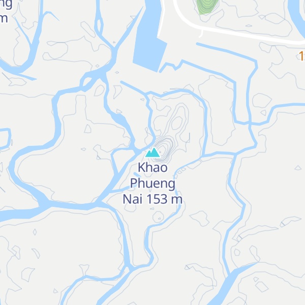 Map of Khao Phueng Nai