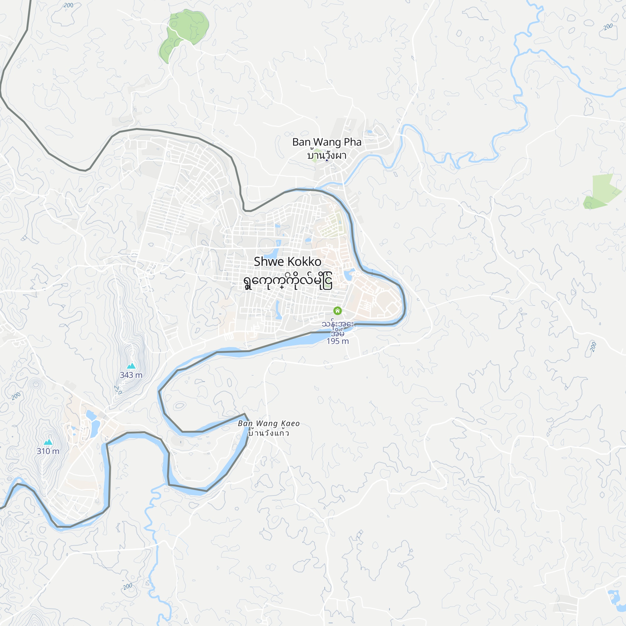 ထမင္​းဆိုင္​ map