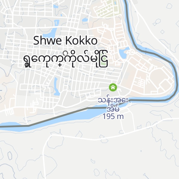 Map of ထမင္​းဆိုင္​