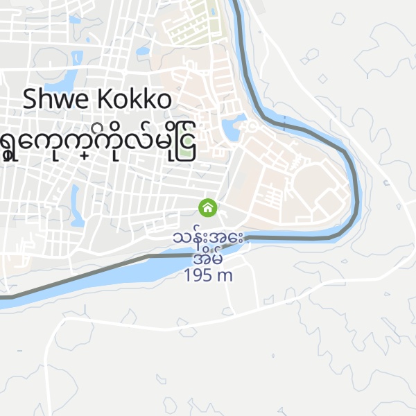 Map of သန်းအေး အိမ်