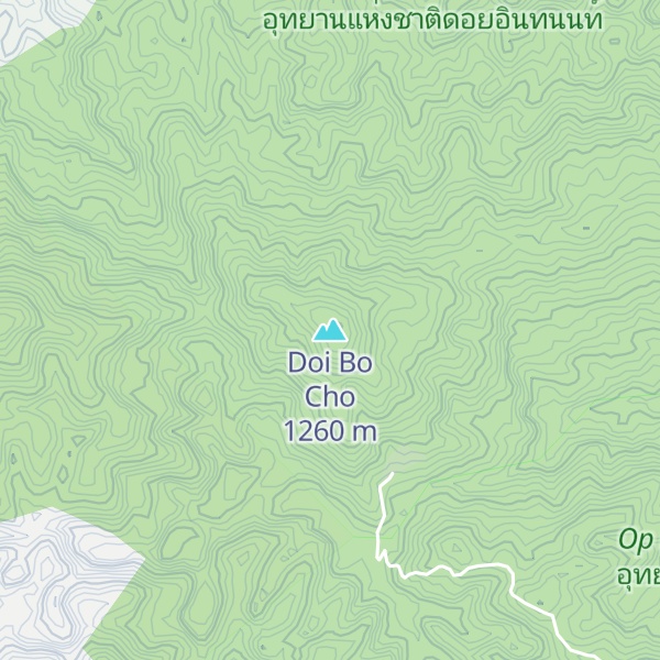 Map of Doi Bo Cho