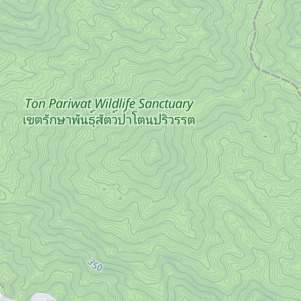 Map of Khao Bang Mae Yai