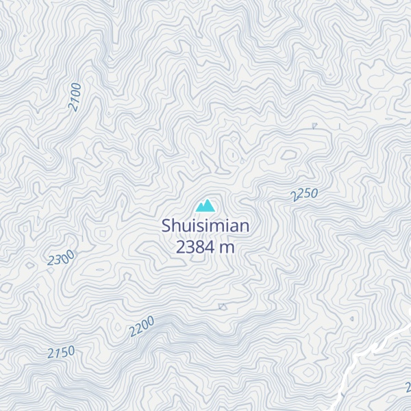 Map of Shuisimian